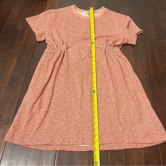 Uncle Frank Tshirt Dress Size Small Pockets Heather Pink A Line - Picture 6 of 8